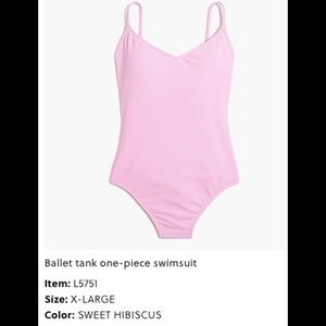 Pink J. Crew bathing suit